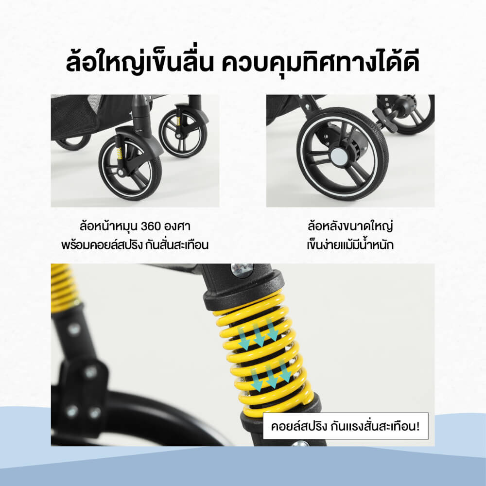 รถเข็นสำหรับสัตว์เลี้ยงแบบ 3 in1 Bernd รุ่น Luna Pet_6